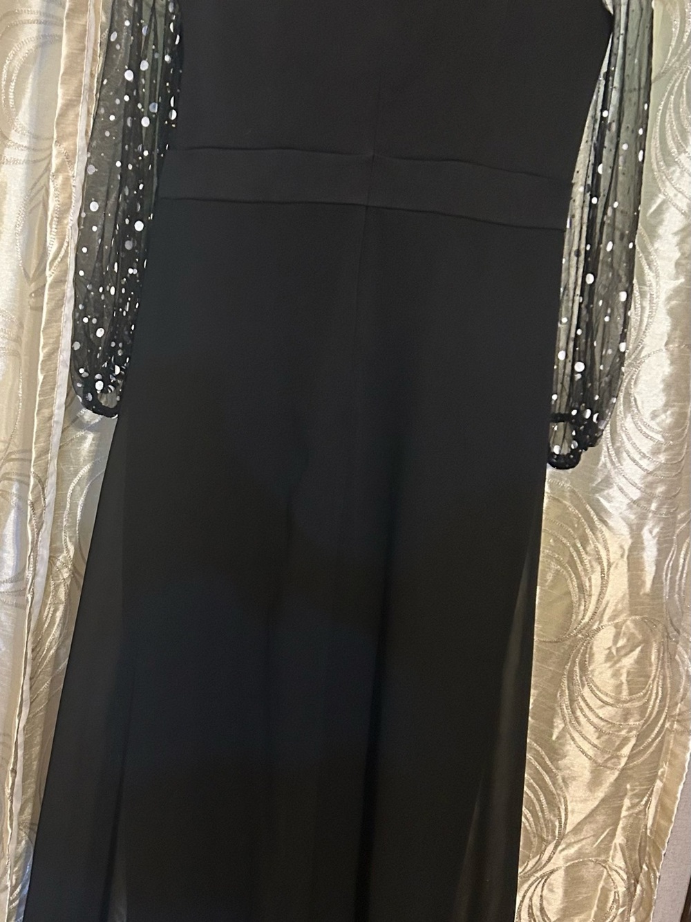 Womens  formal black jumpsuit